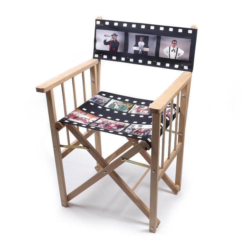Personalised Directors Chair. Custom Print Directors Chairs Bags of Love